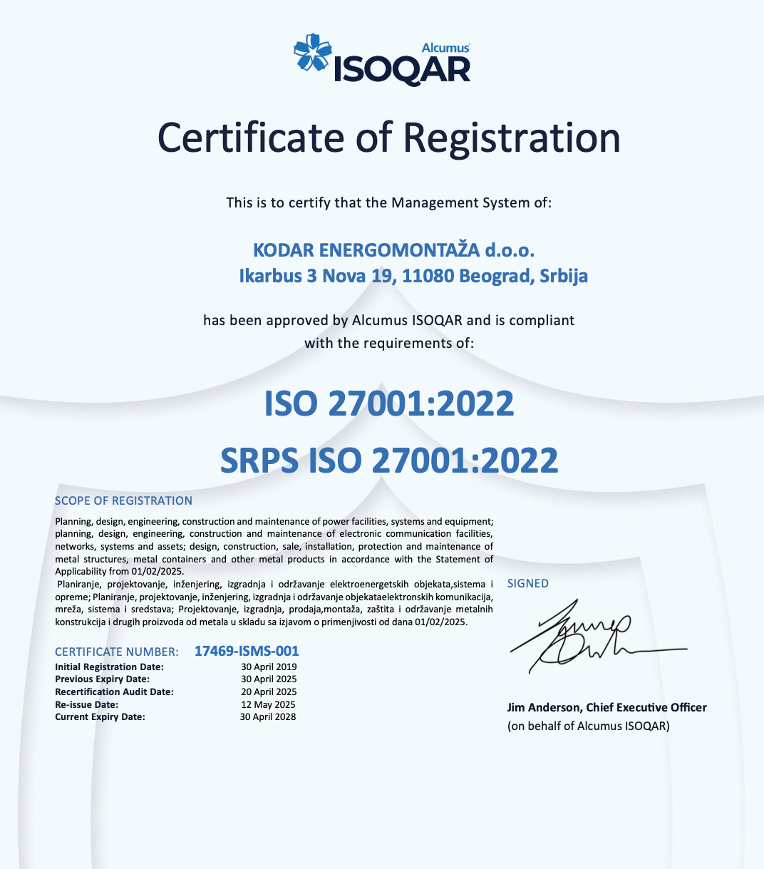 ISO 27001:2022
