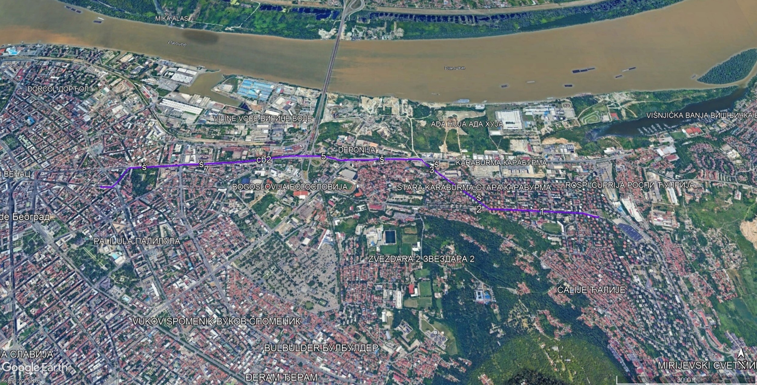 Podzemni kablovski vod 110kV TS Beograd 1 – TS Beograd 6